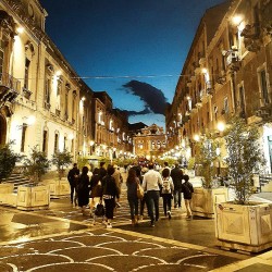 Via Teatro Massimo - Catania