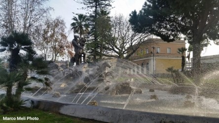 Fontana di Proserpina. Stazione centrale Catania