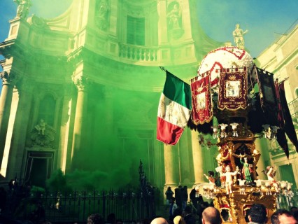 Le “annacate” che seducono Catania: le candelore di Sant'Agata