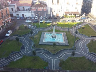 La Fontana delle Conchiglie a Piazza Cutelli