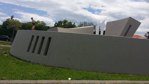 Parkour ad Ognina