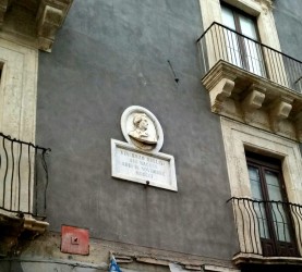 Abitazione Vincenzo Bellini. Via Vittorio Emanuele CT