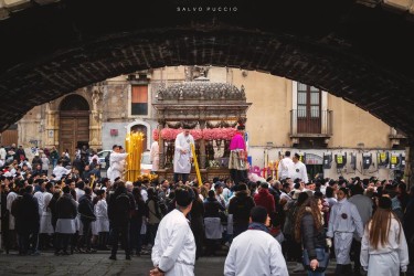 S.AGATA 2019 | Il fercolo in via Dusmet