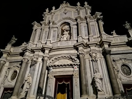 Cattedrale di Catania: la nuova illuminazione